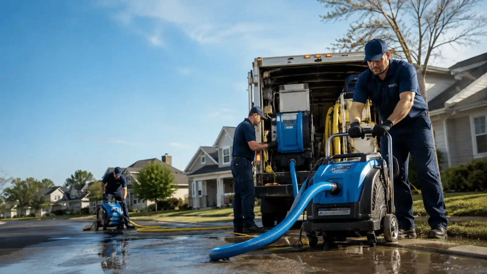 Flood Damage Cleanup in Mount Carbon, WV